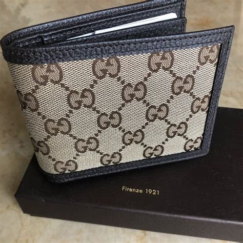 gucci wallet mems|gucci trifold wallet for men.